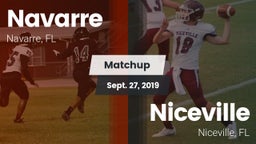 Matchup: Navarre  vs. Niceville  2019
