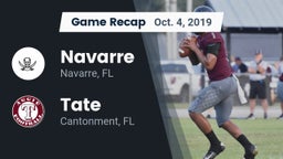 Recap: Navarre  vs. Tate  2019