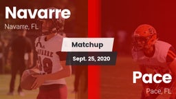 Matchup: Navarre  vs. Pace  2020