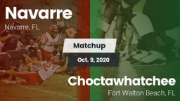 Matchup: Navarre  vs. Choctawhatchee  2020