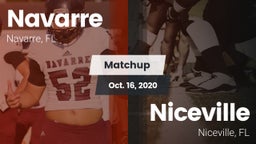 Matchup: Navarre  vs. Niceville  2020