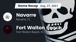 Recap: Navarre  vs. Fort Walton Beach  2021