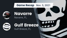 Recap: Navarre  vs. Gulf Breeze  2021