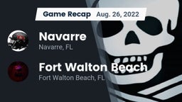 Recap: Navarre  vs. Fort Walton Beach  2022