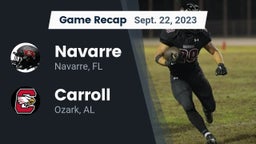 Recap: Navarre  vs. Carroll   2023