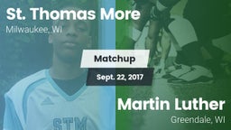 Matchup: St. Thomas More vs. Martin Luther  2017
