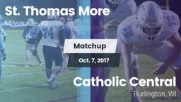 Matchup: St. Thomas More vs. Catholic Central  2017