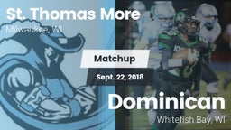 Matchup: St. Thomas More vs. Dominican  2018