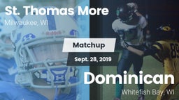 Matchup: St. Thomas More vs. Dominican  2019