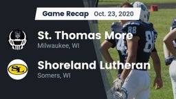 Recap: St. Thomas More  vs. Shoreland Lutheran  2020