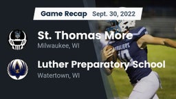 Recap: St. Thomas More  vs. Luther Preparatory School 2022
