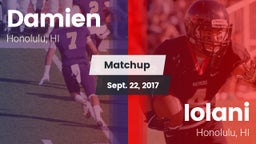 Matchup: Damien  vs. Iolani  2017