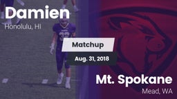 Matchup: Damien  vs. Mt. Spokane 2018