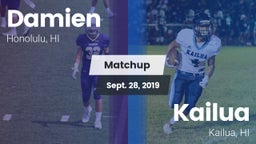Matchup: Damien  vs. Kailua  2019