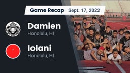 Recap: Damien  vs. Iolani  2022