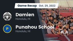 Recap: Damien  vs. Punahou School 2022