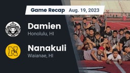 Recap: Damien  vs. Nanakuli  2023