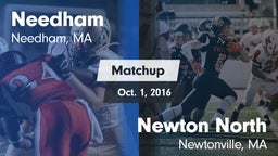 Matchup: Needham  vs. Newton North  2016