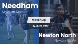 Matchup: Needham  vs. Newton North  2017