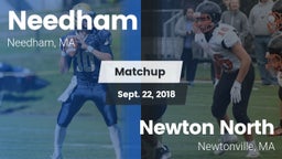 Matchup: Needham  vs. Newton North  2018