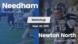 Matchup: Needham  vs. Newton North  2019