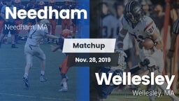Matchup: Needham  vs. Wellesley  2019