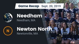 Recap: Needham  vs. Newton North  2019