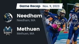 Recap: Needham  vs. Methuen  2023
