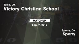 Matchup: Victory Christian vs. Sperry  2016