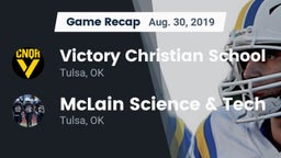 Recap: Victory Christian School vs. McLain Science & Tech  2019