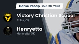 Recap: Victory Christian School vs. Henryetta  2020