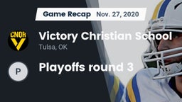 Recap: Victory Christian School vs. Playoffs round 3 2020