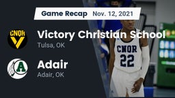 Recap: Victory Christian School vs. Adair  2021