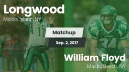 Matchup: Longwood  vs. William Floyd  2017