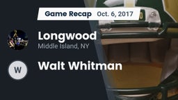 Recap: Longwood  vs. Walt Whitman 2017