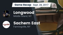 Recap: Longwood  vs. Sachem East  2017