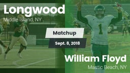 Matchup: Longwood  vs. William Floyd  2018