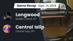 Recap: Longwood  vs. Central Islip  2018