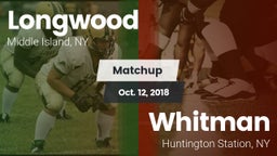 Matchup: Longwood  vs. Whitman  2018