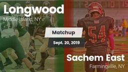Matchup: Longwood  vs. Sachem East  2019