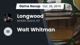 Recap: Longwood  vs. Walt Whitman 2019