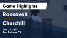 Roosevelt  vs Churchill  Game Highlights - Jan. 28, 2023