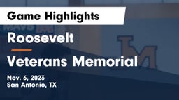 Roosevelt  vs Veterans Memorial  Game Highlights - Nov. 6, 2023