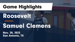 Roosevelt  vs Samuel Clemens  Game Highlights - Nov. 28, 2023