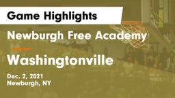 Newburgh Free Academy  vs Washingtonville  Game Highlights - Dec. 2, 2021