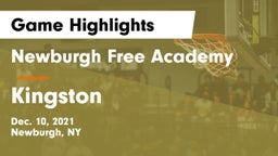 Newburgh Free Academy  vs Kingston  Game Highlights - Dec. 10, 2021