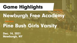 Newburgh Free Academy  vs Pine Bush Girls Varsity Game Highlights - Dec. 14, 2021