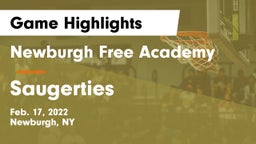 Newburgh Free Academy  vs Saugerties  Game Highlights - Feb. 17, 2022