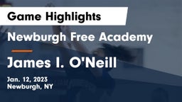 Newburgh Free Academy  vs James I. O'Neill  Game Highlights - Jan. 12, 2023