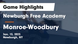 Newburgh Free Academy  vs Monroe-Woodbury  Game Highlights - Jan. 13, 2023